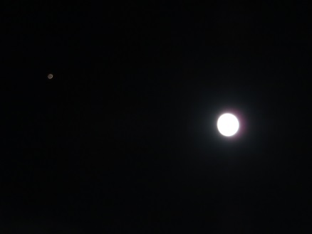 月と火星